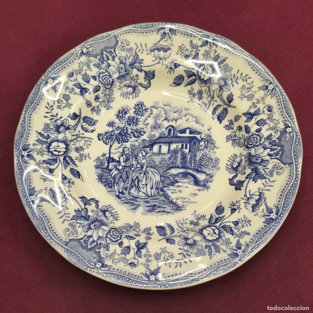 Antig&uuml;edades: PLATO HONDO DE PORCELANA. IRONSTONE TABLEWARE. - Foto 1