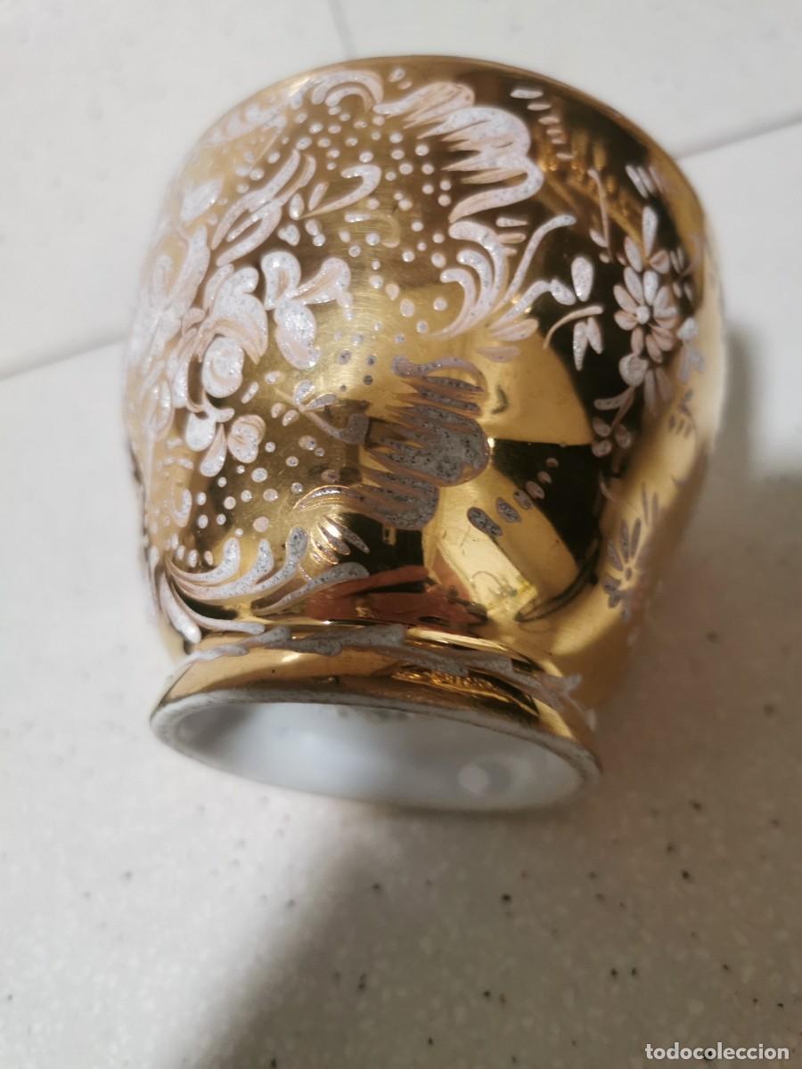 Antig&uuml;edades: PRECIOSO MACETERO DE LIMOGES S. XIX - Foto 2