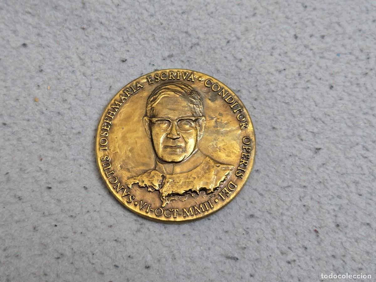 Antig&uuml;edades: MEDALLA JOSE MARIA ESCRIVA - Foto 3