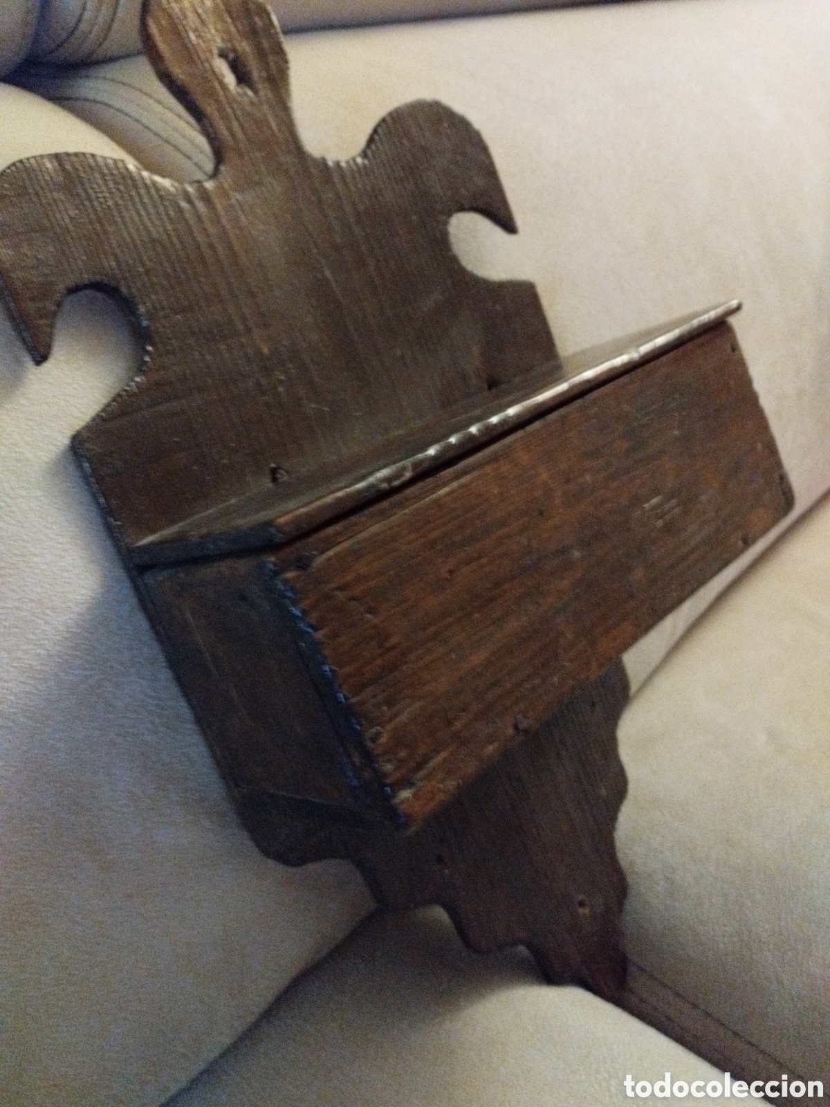 Antig&uuml;edades: *CAJA PASTORIL DE PARED.(Rf:,63/.) - Foto 2