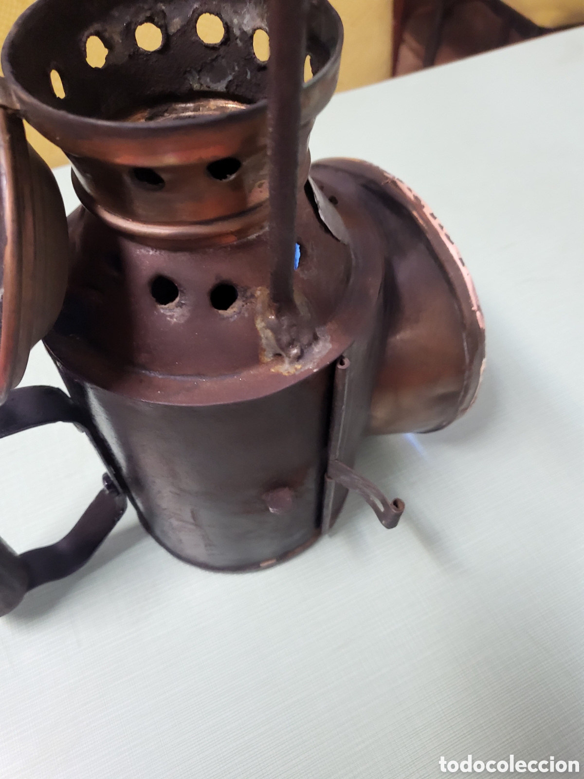 Antig&uuml;edades: Farol antiguo ferroviario - Foto 4
