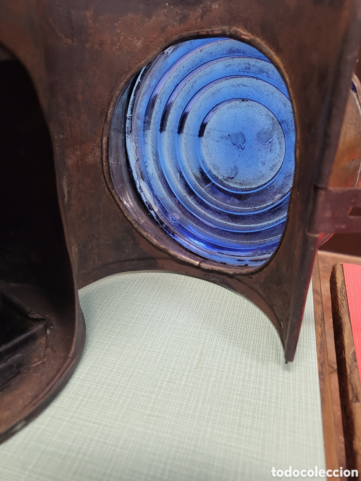 Antig&uuml;edades: Farol antiguo ferroviario - Foto 8