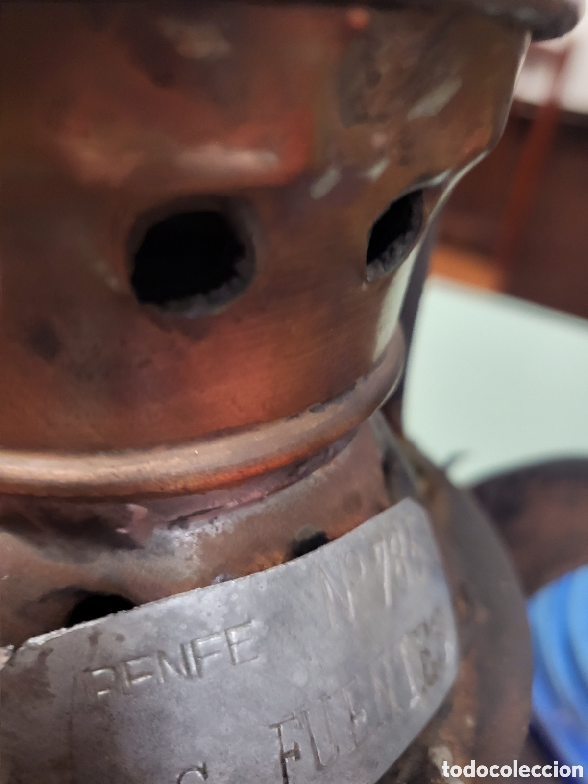Antig&uuml;edades: Farol antiguo ferroviario - Foto 10