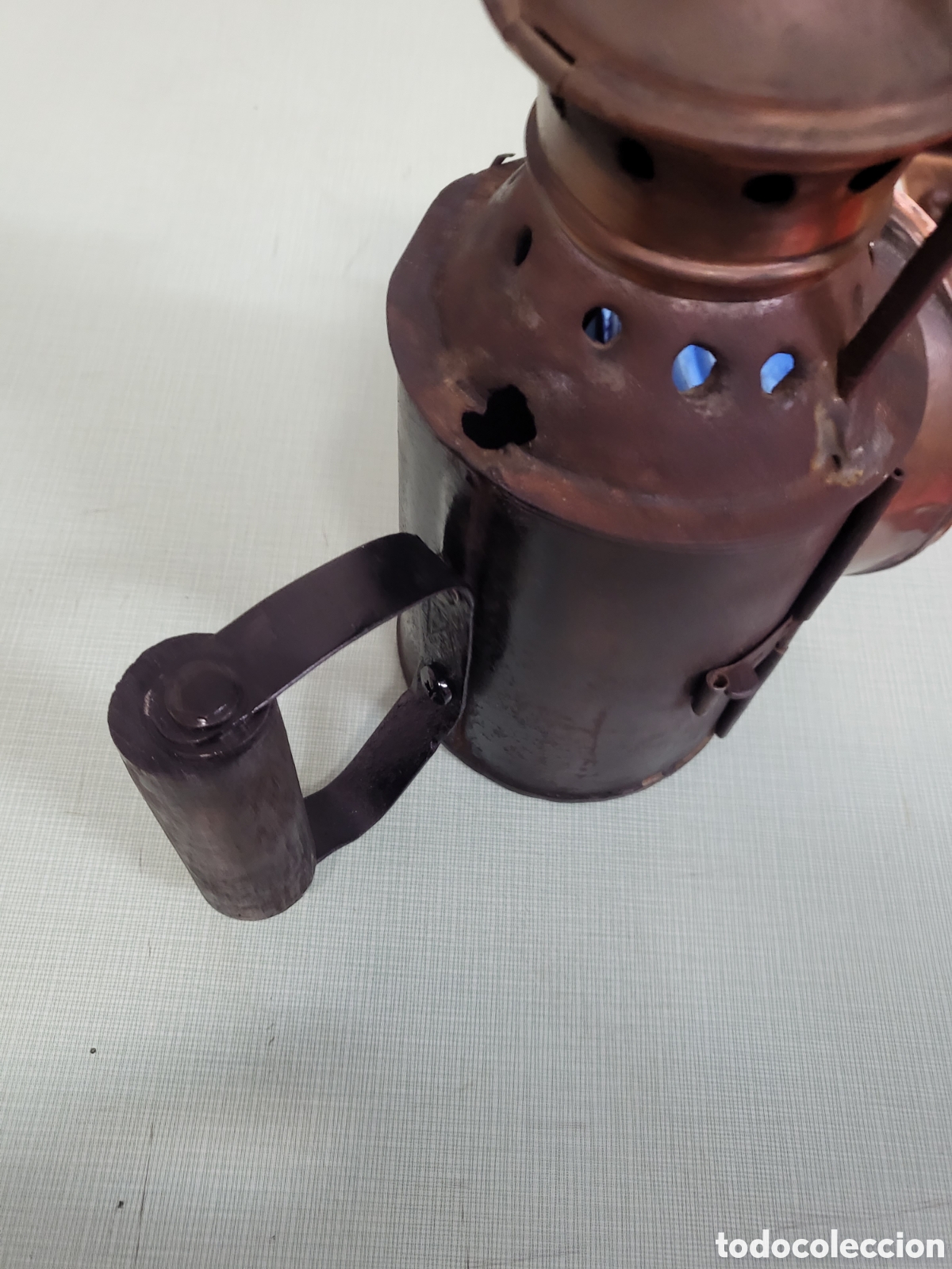 Antig&uuml;edades: Farol antiguo ferroviario - Foto 12