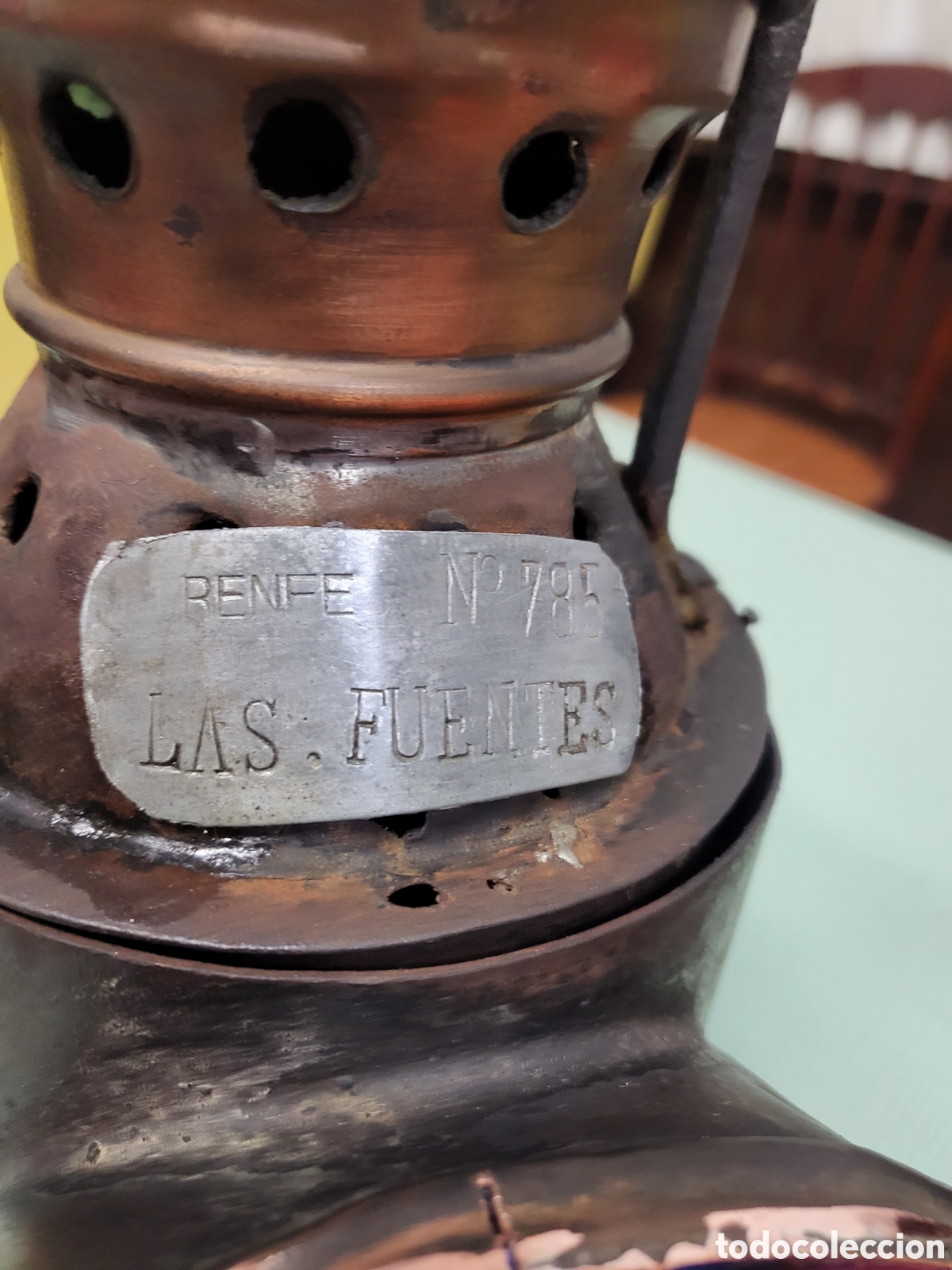 Antig&uuml;edades: Farol antiguo ferroviario - Foto 14