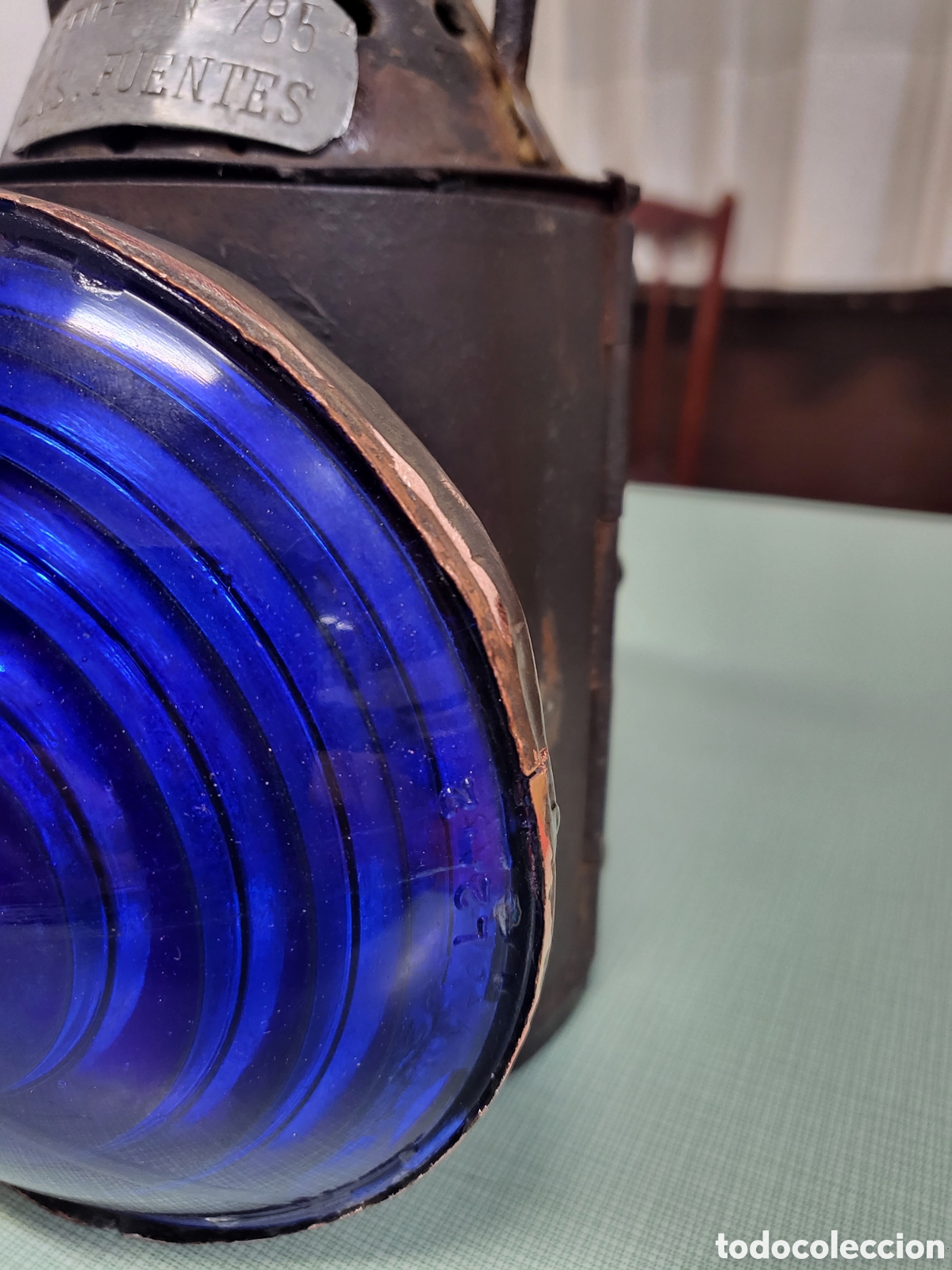 Antig&uuml;edades: Farol antiguo ferroviario - Foto 18