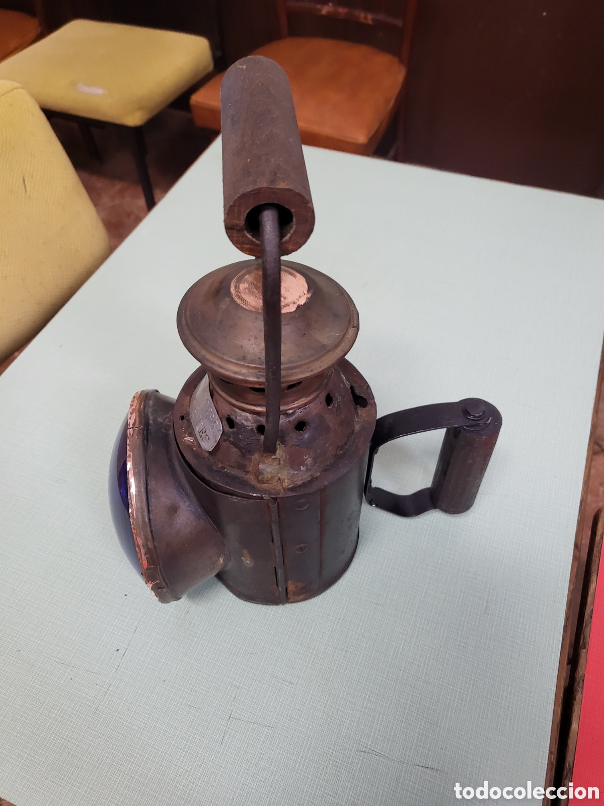 Antig&uuml;edades: Farol antiguo ferroviario - Foto 19