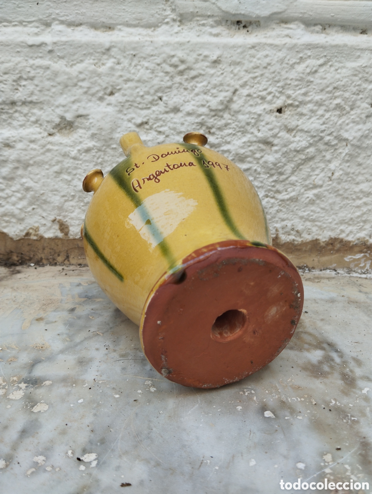 Antig&uuml;edades: BOTIJO DE SEIS PITORROS FIRMADO - Foto 8