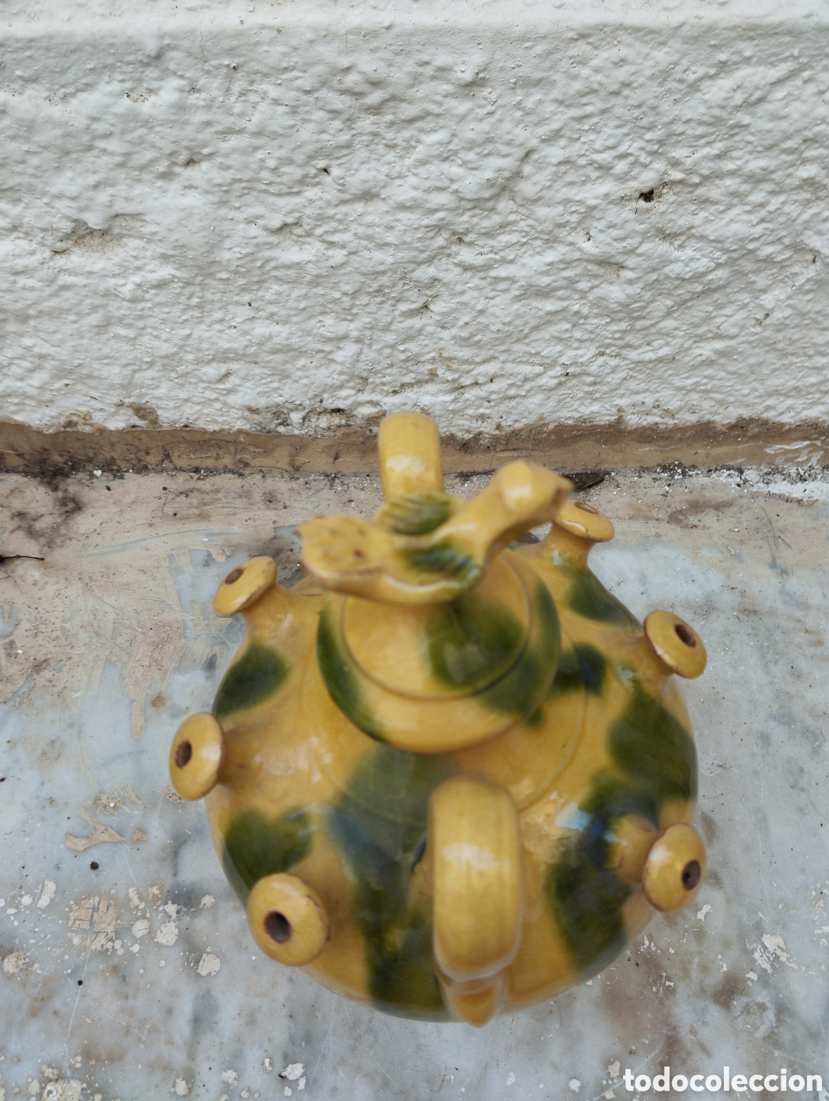 Antig&uuml;edades: BOTIJO DE SEIS PITORROS FIRMADO - Foto 9