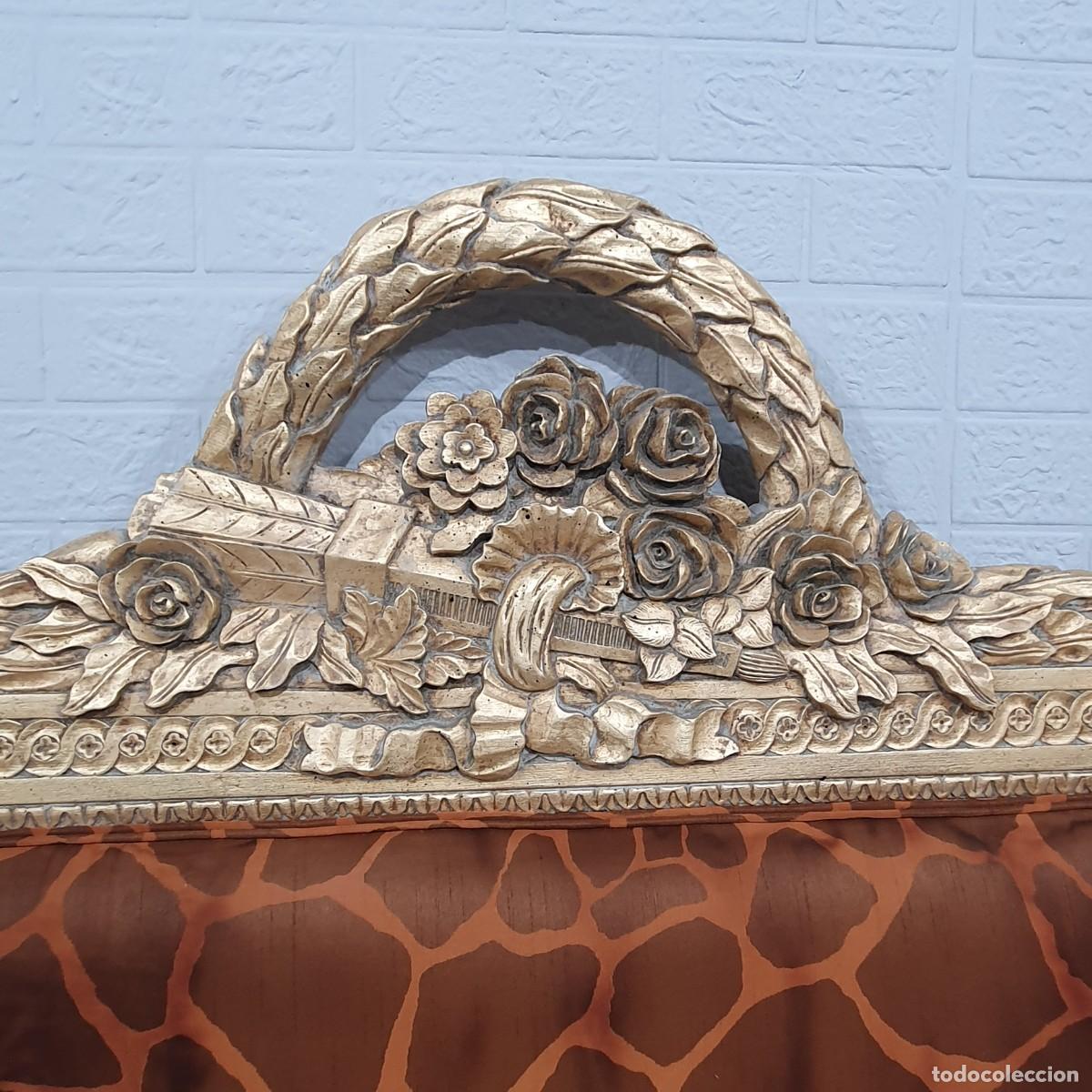 Antig&uuml;edades: Cabecero y mesillas colecci&oacute;n Alexandra estilo rococo - Foto 3