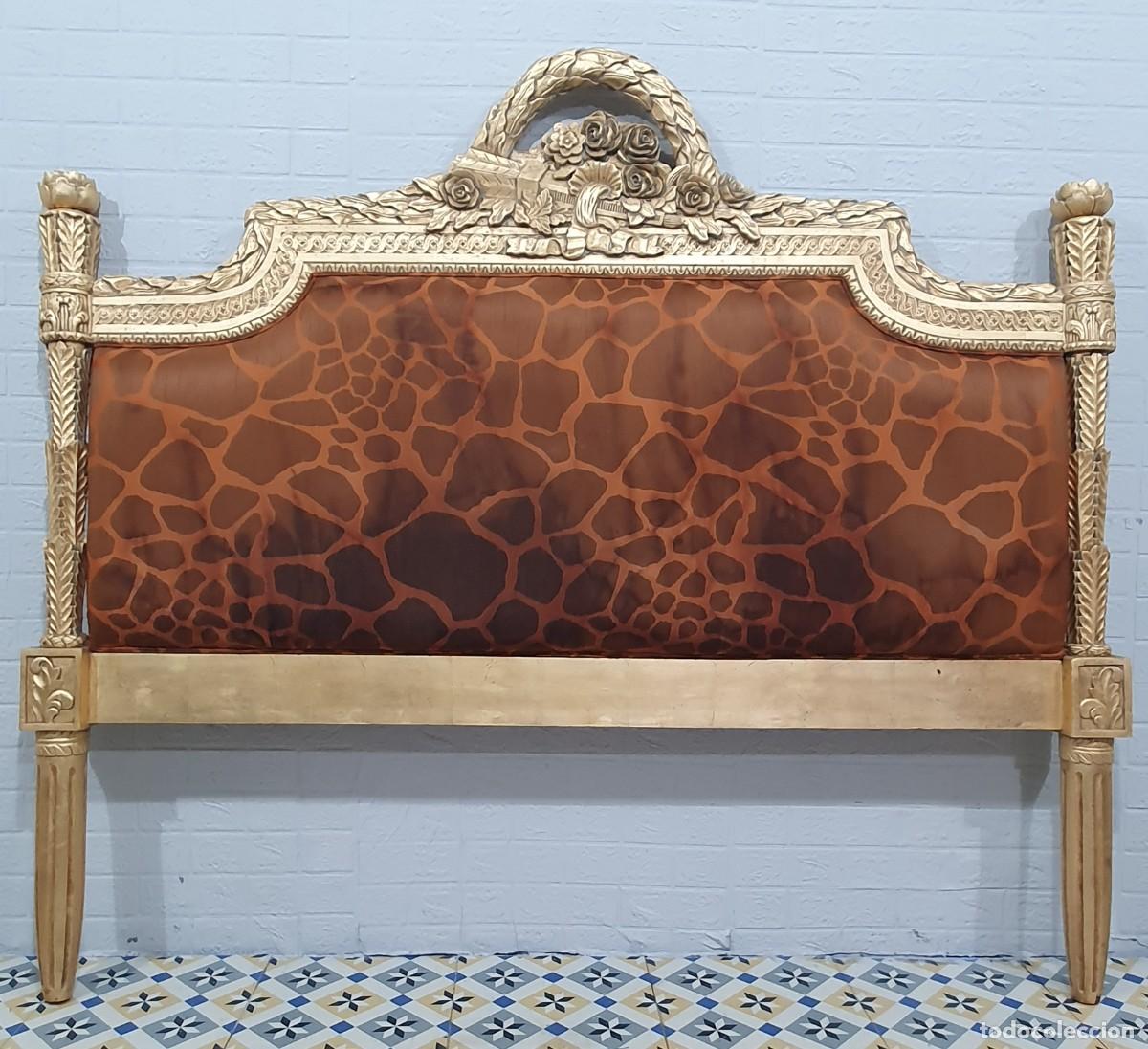 Antig&uuml;edades: Cabecero y mesillas colecci&oacute;n Alexandra estilo rococo - Foto 6
