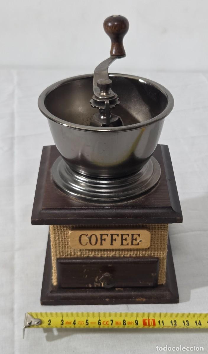 Antig&uuml;edades: Molinillo de caf&eacute; en metal y madera - Foto 10