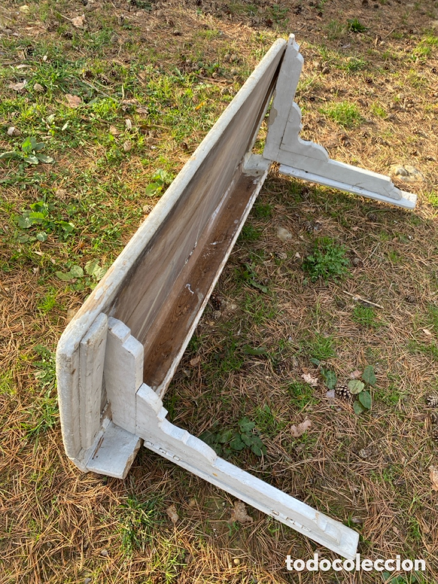Antig&uuml;edades: Mesa r&uacute;stica de pared madera - Foto 2