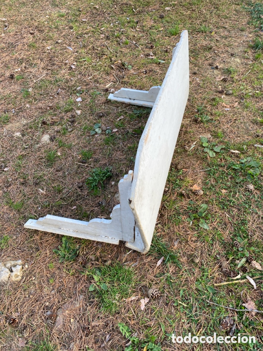 Antig&uuml;edades: Mesa r&uacute;stica de pared madera - Foto 1
