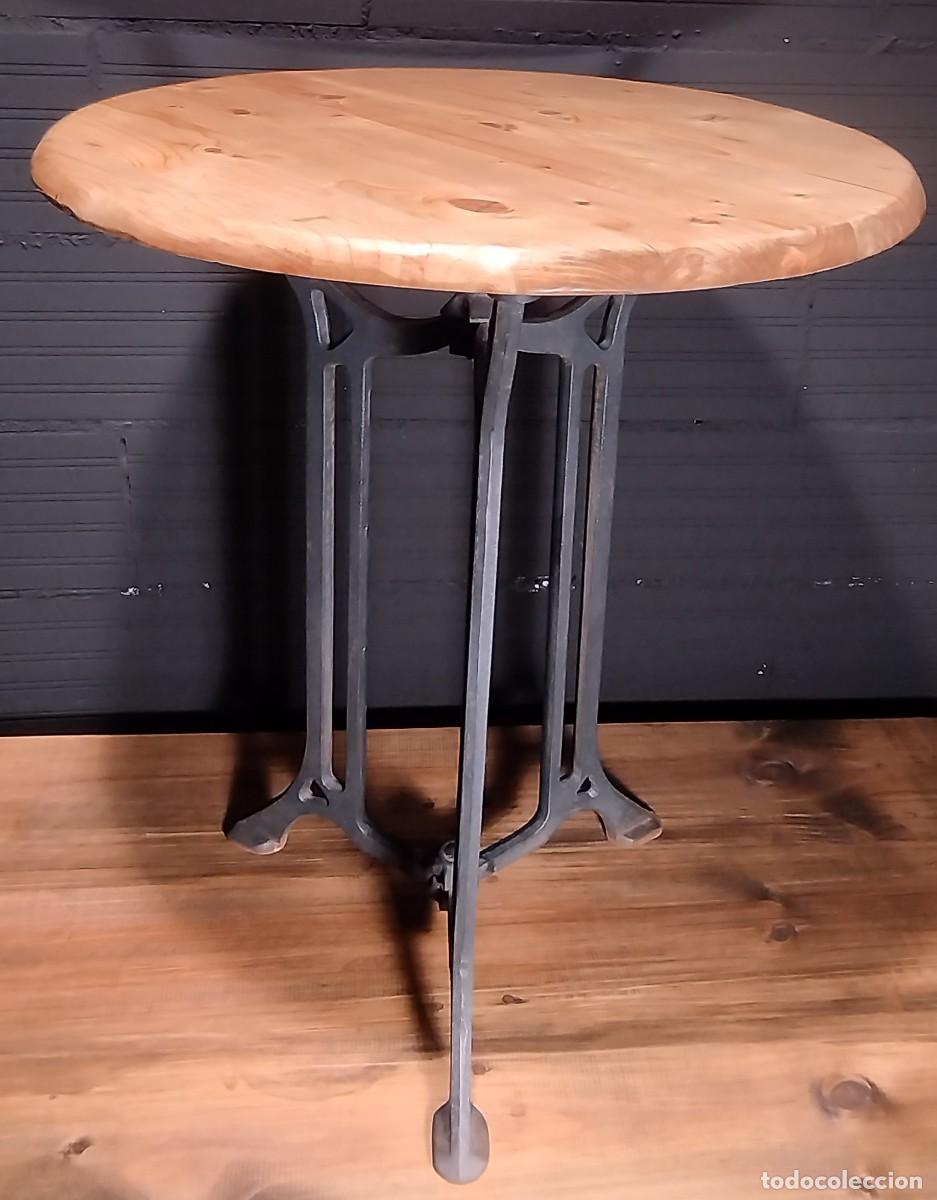 Antig&uuml;edades: 4Mesa de caf&eacute; en hierro fundido - Foto 3