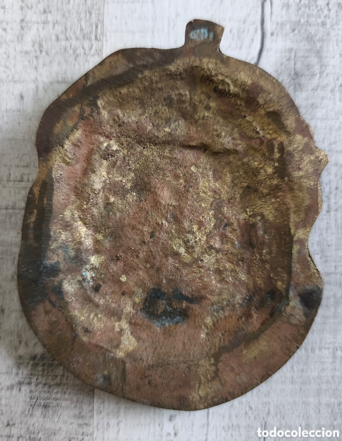 Antig&uuml;edades: ESCUDO BRONCE ANTIGUO - Foto 2