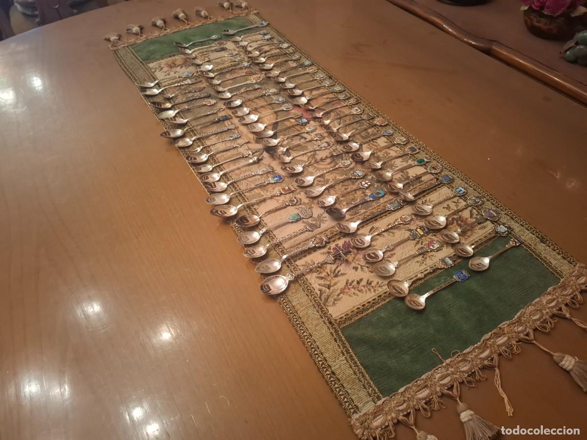 Antig&uuml;edades: Cucharillas de plata decorativas - Foto 2