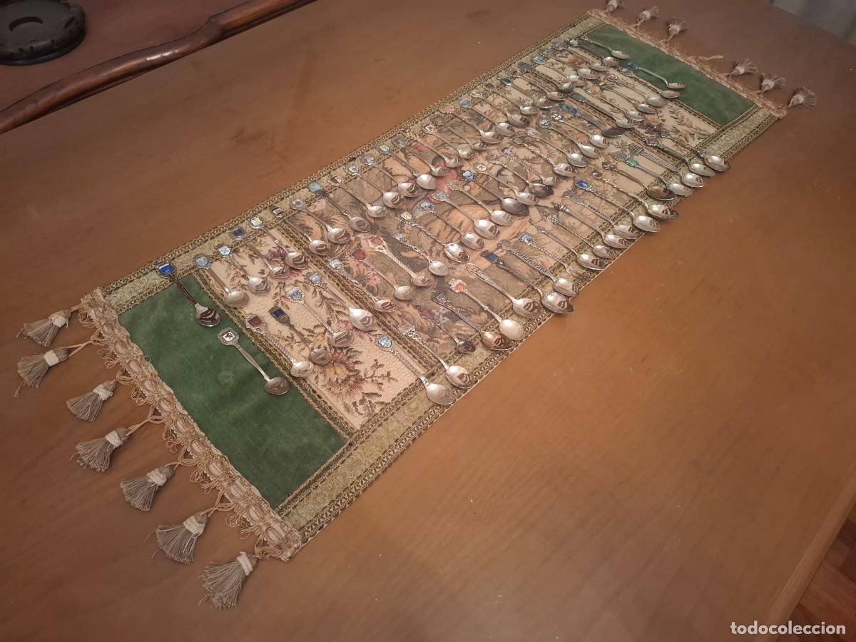 Antig&uuml;edades: Cucharillas de plata decorativas - Foto 3