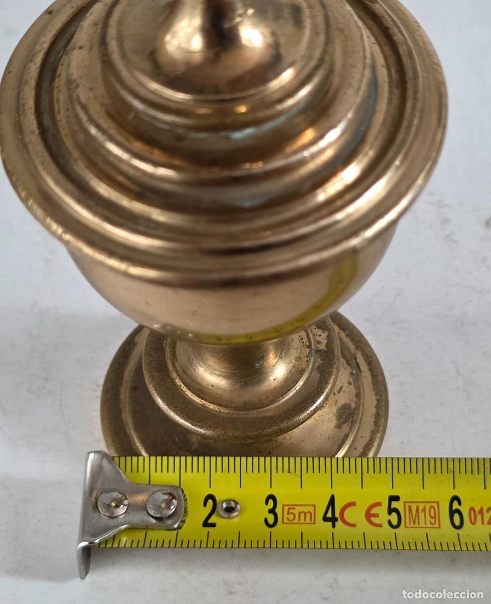 Antig&uuml;edades: Antiguo Peque&ntilde;o C&aacute;liz de Bronce - Foto 16