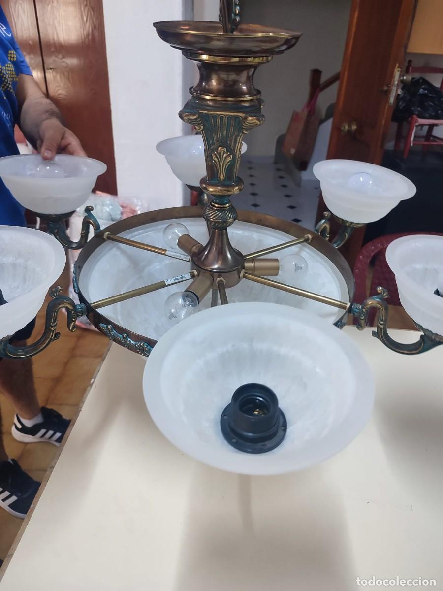 Antig&uuml;edades: LAMPARA RAFAEL TORMO - Foto 1