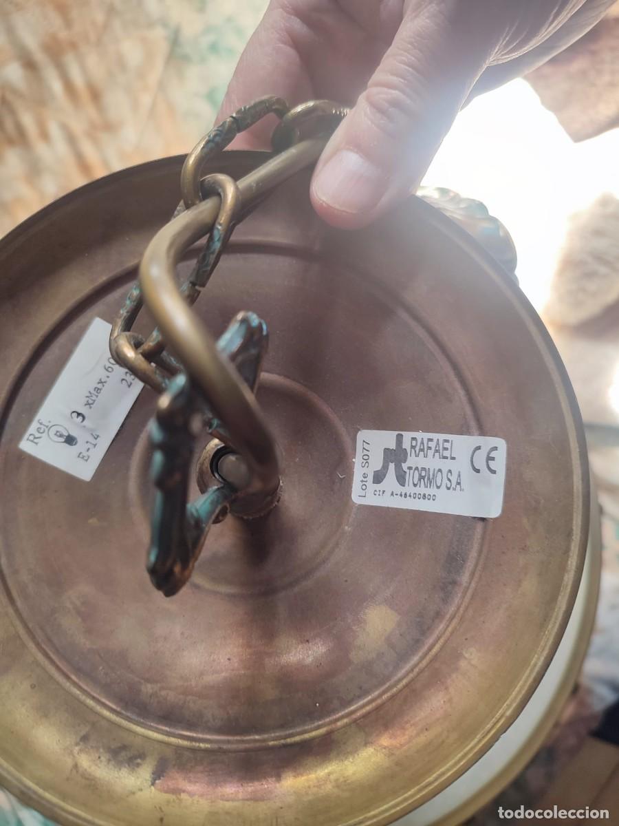 Antig&uuml;edades: LAMPARA RAFAEL TORMO - Foto 3