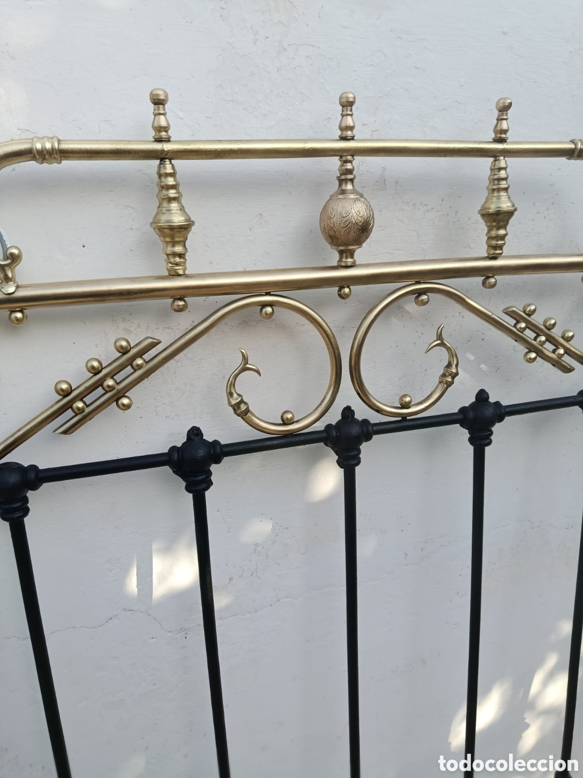 Antig&uuml;edades: Cama Antig&uuml;a de metal y forja - Foto 6