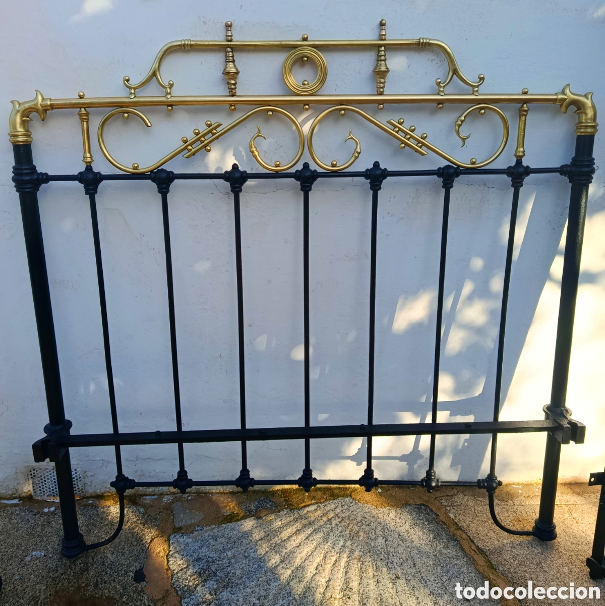 Antig&uuml;edades: Cama Antig&uuml;a de metal y forja - Foto 7