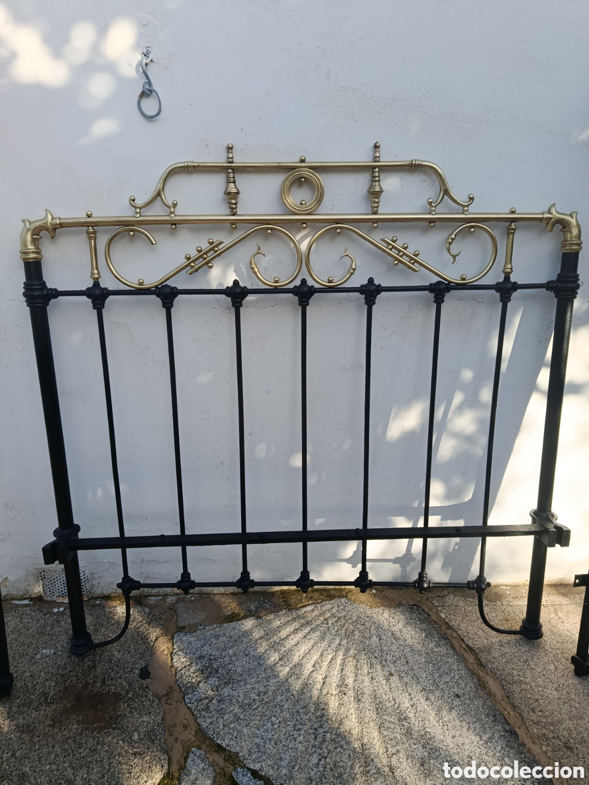 Antig&uuml;edades: Cama Antig&uuml;a de metal y forja - Foto 8