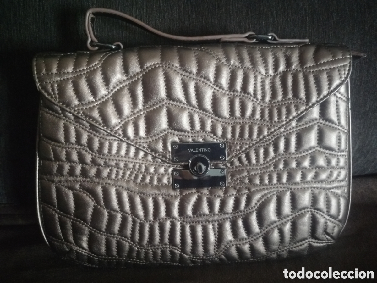 Antig&uuml;edades: Bolso Valentino Bronce nuevo - Foto 2
