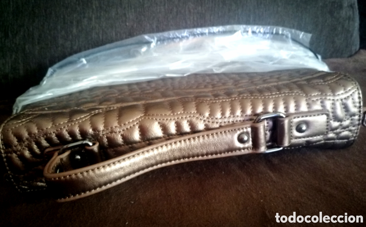 Antig&uuml;edades: Bolso Valentino Bronce nuevo - Foto 12