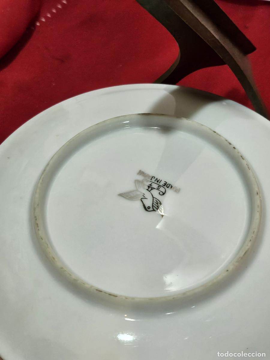 Antig&uuml;edades: plato de porcelana oriental - Foto 3