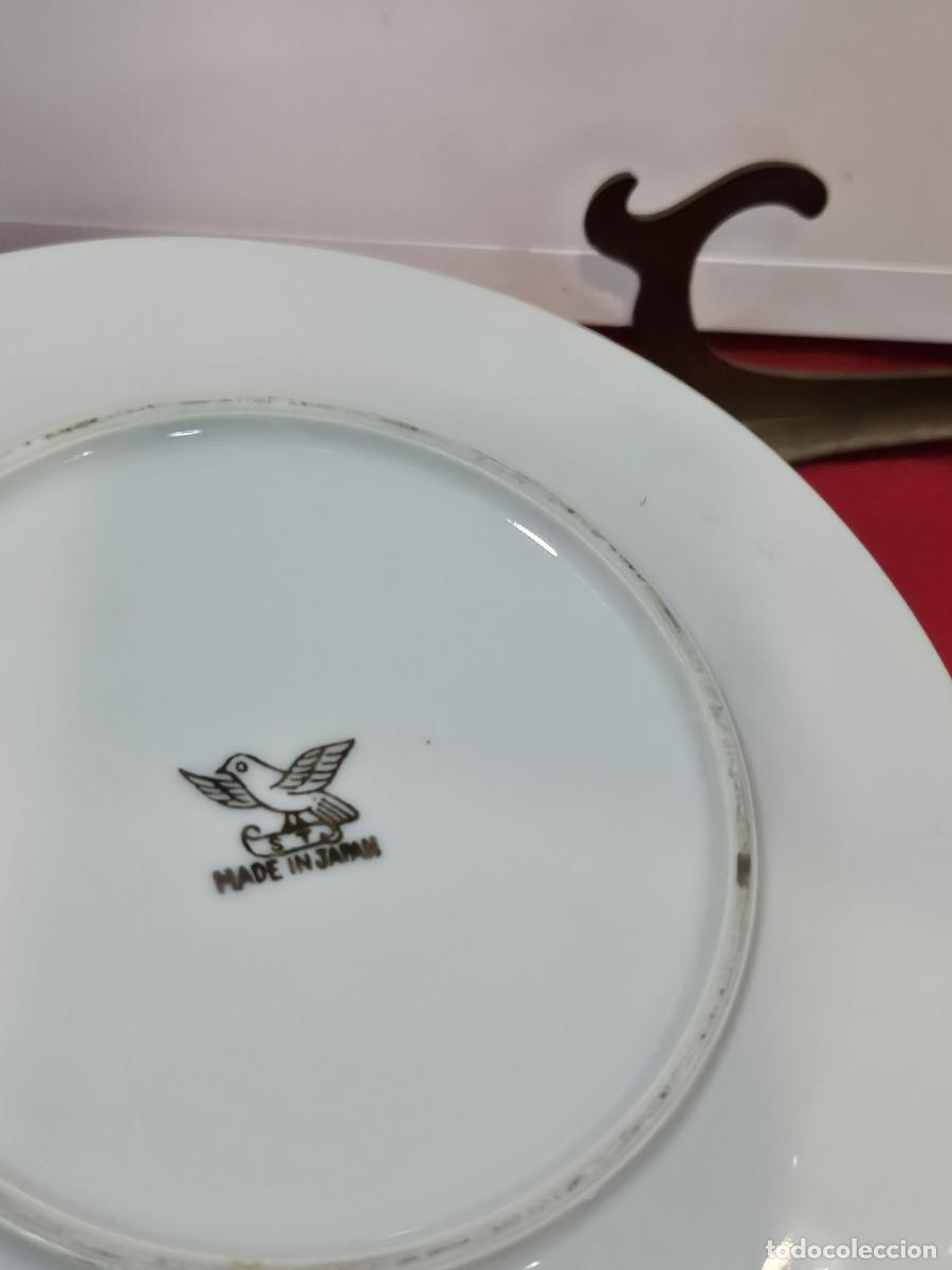 Antig&uuml;edades: plato de porcelana oriental - Foto 3