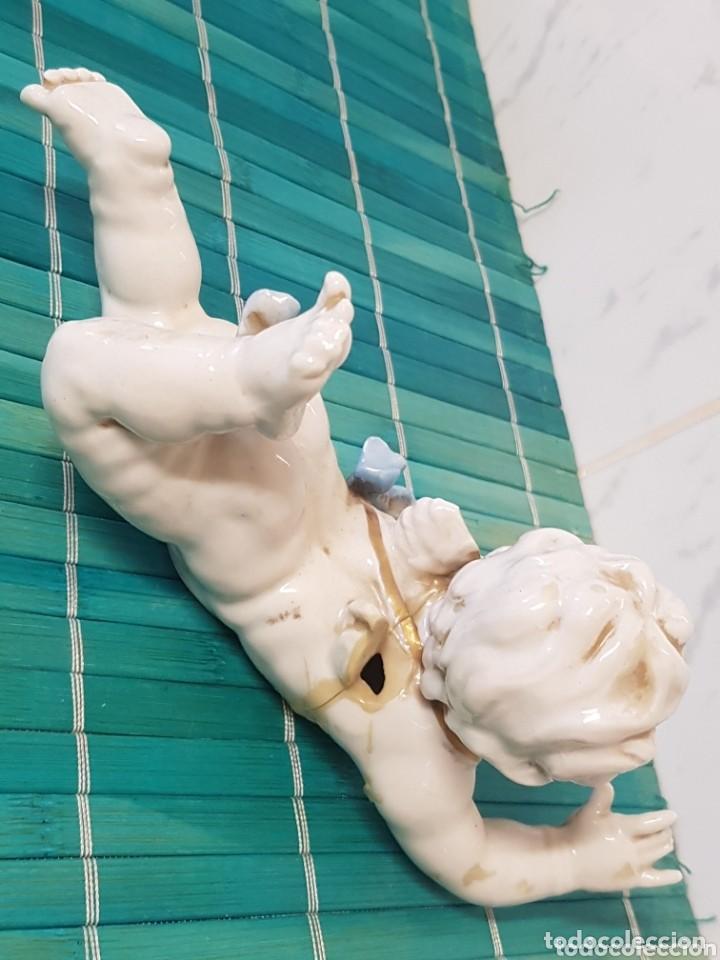 Antig&uuml;edades: Angeles querubines porcelana Algora para restaurar - Foto 3