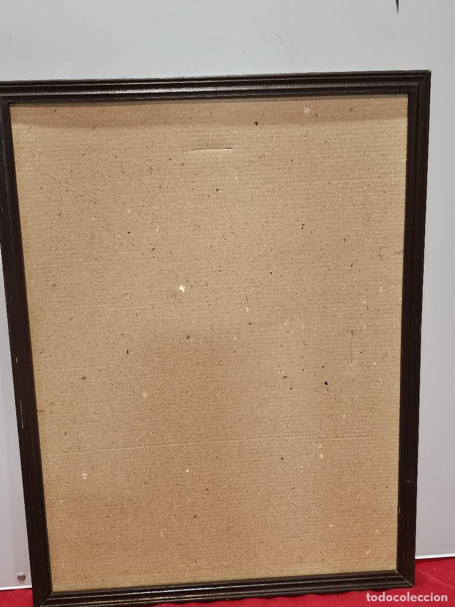 Antig&uuml;edades: marco antiguo de madera - Foto 1