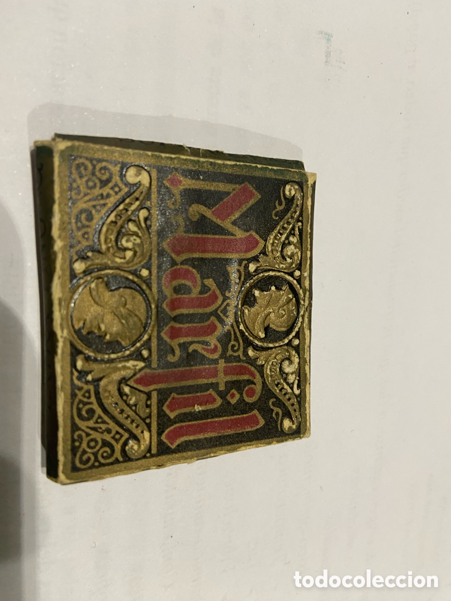 Antiguidades: Papel de arroz para cigarrillos