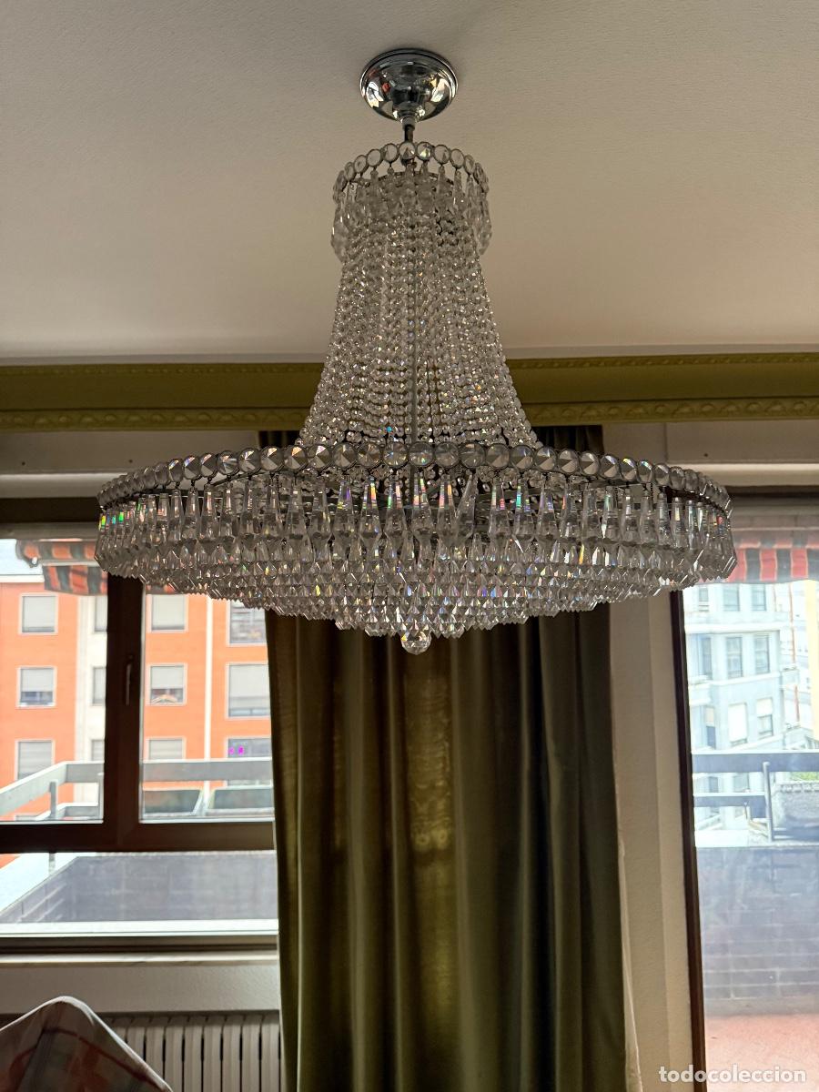 Antig&uuml;edades: L&aacute;mpara de cristal murano - Foto 1