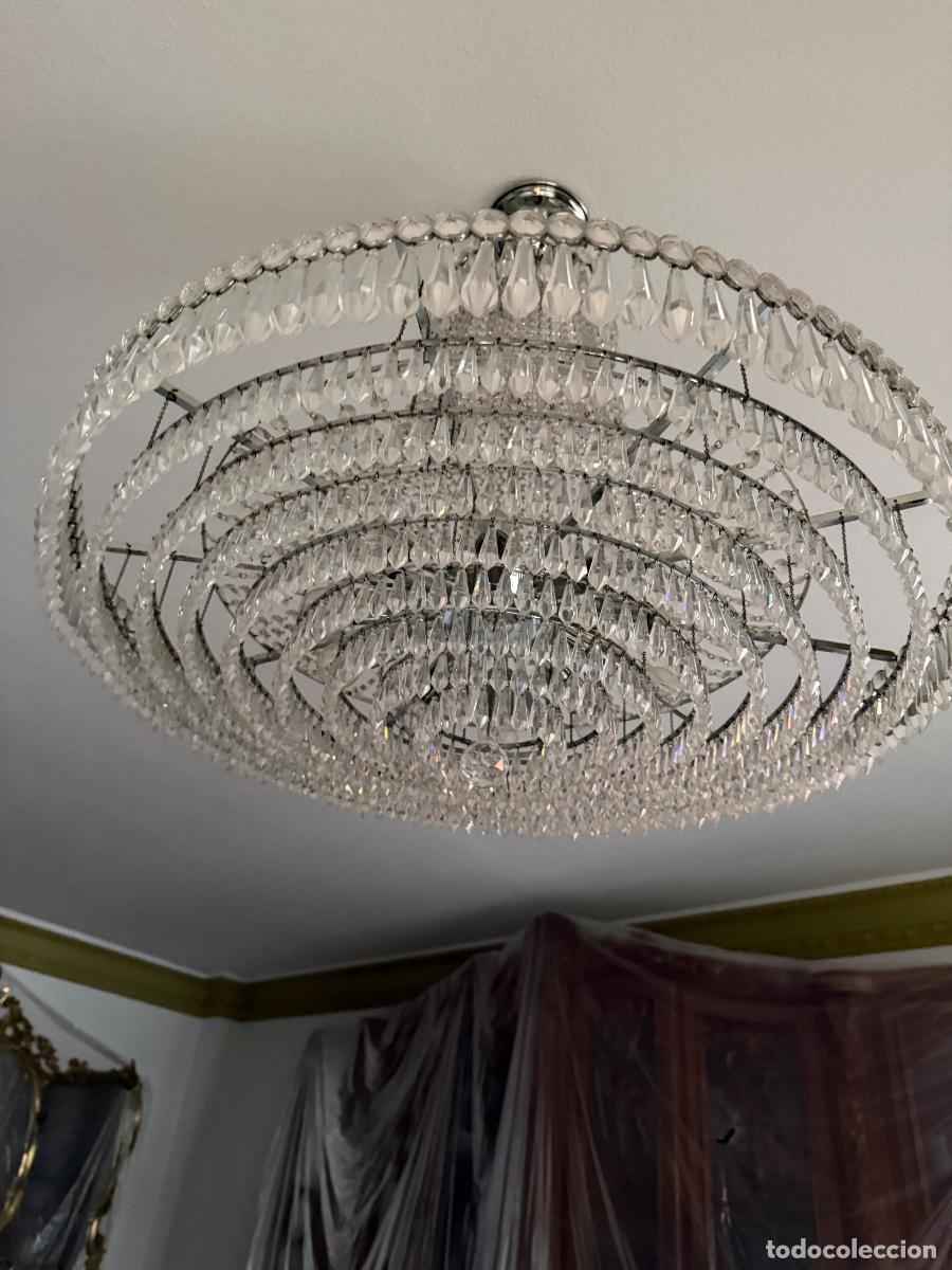 Antig&uuml;edades: L&aacute;mpara de cristal murano - Foto 3