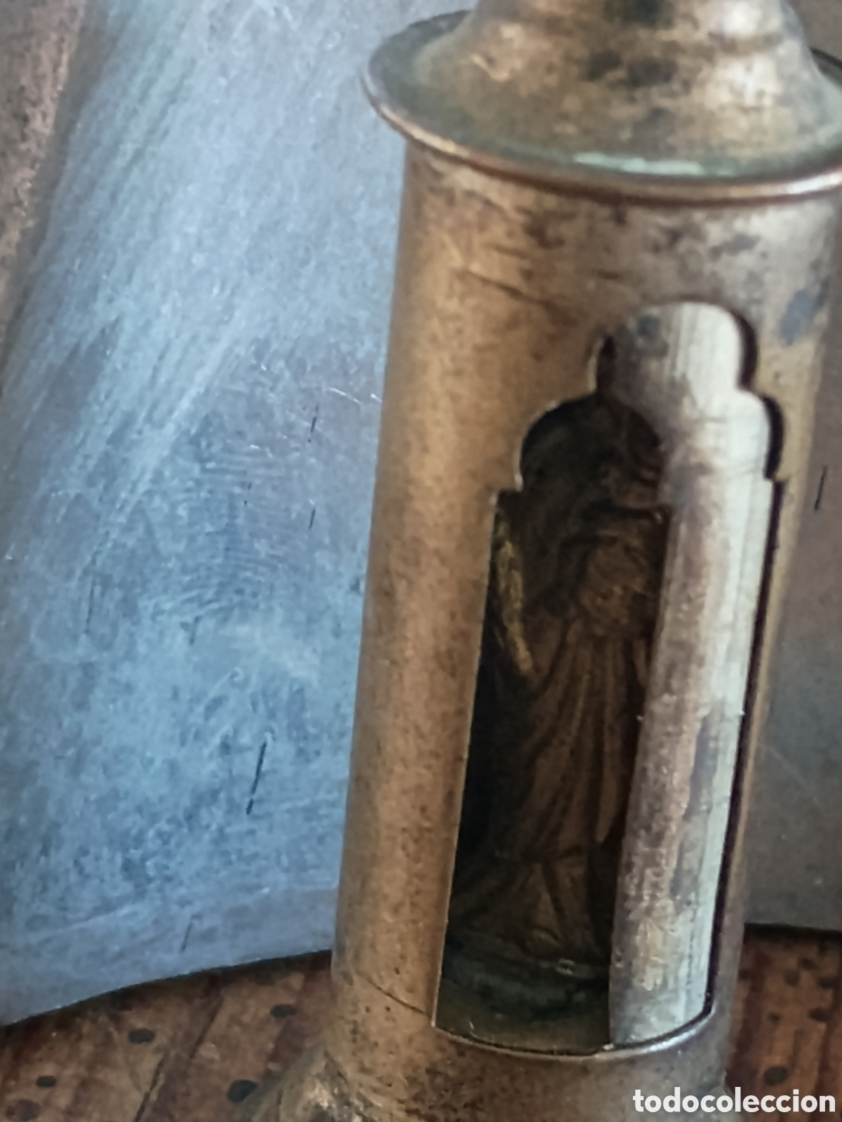 Antig&uuml;edades: Capilla virgen trasportable - Foto 2