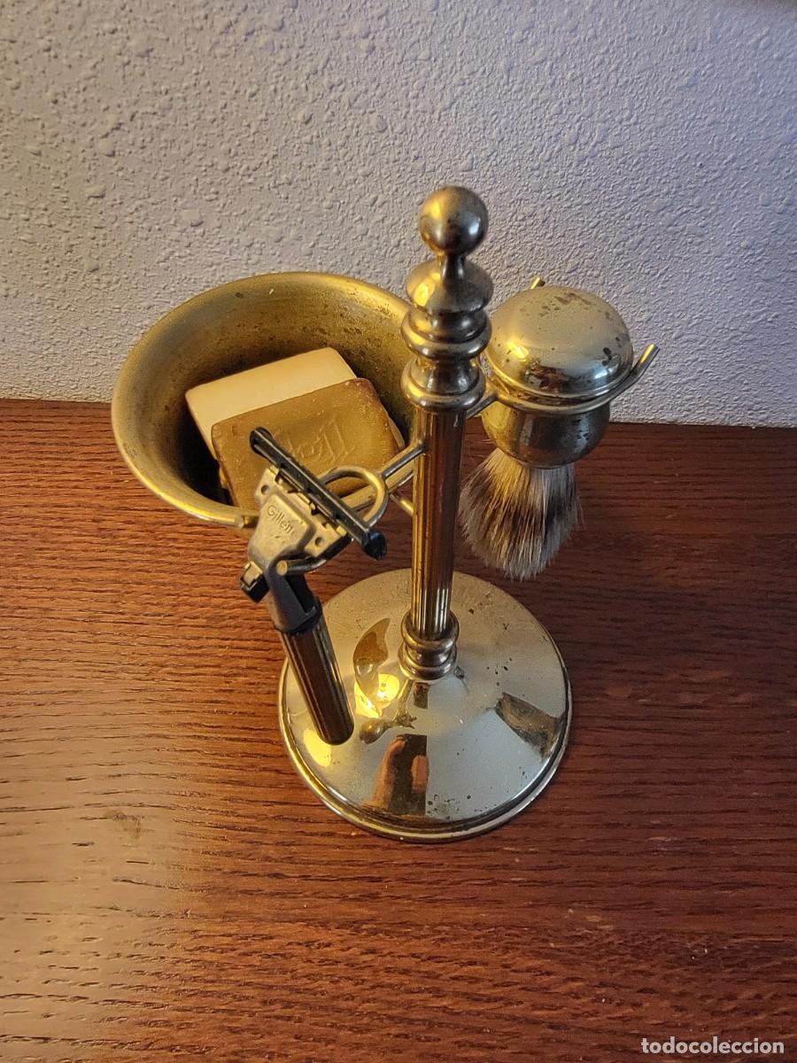 Antig&uuml;edades: ANTIGUO SET PARA EL AFEITADO - Foto 2