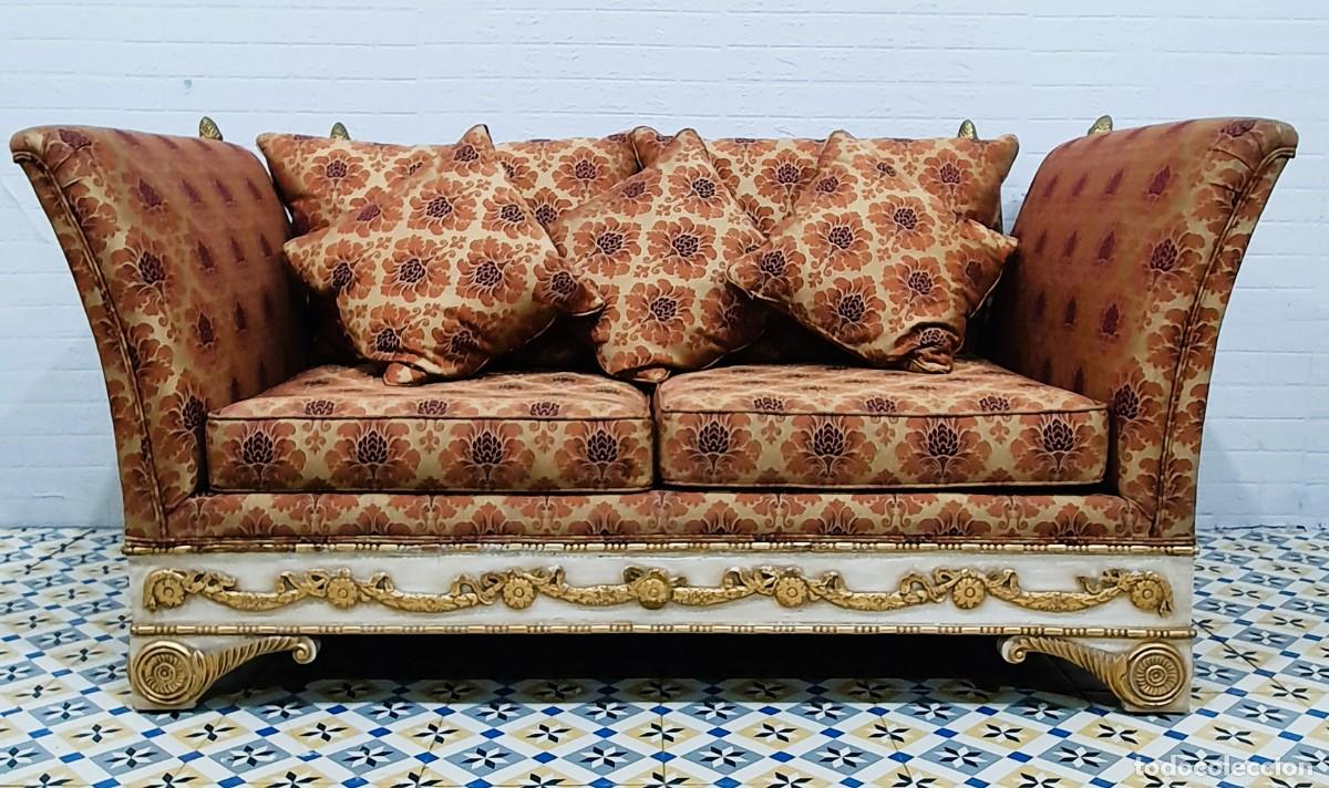 Antig&uuml;edades: Sof&aacute; de lujo colecci&oacute;n Alexandra - Foto 2
