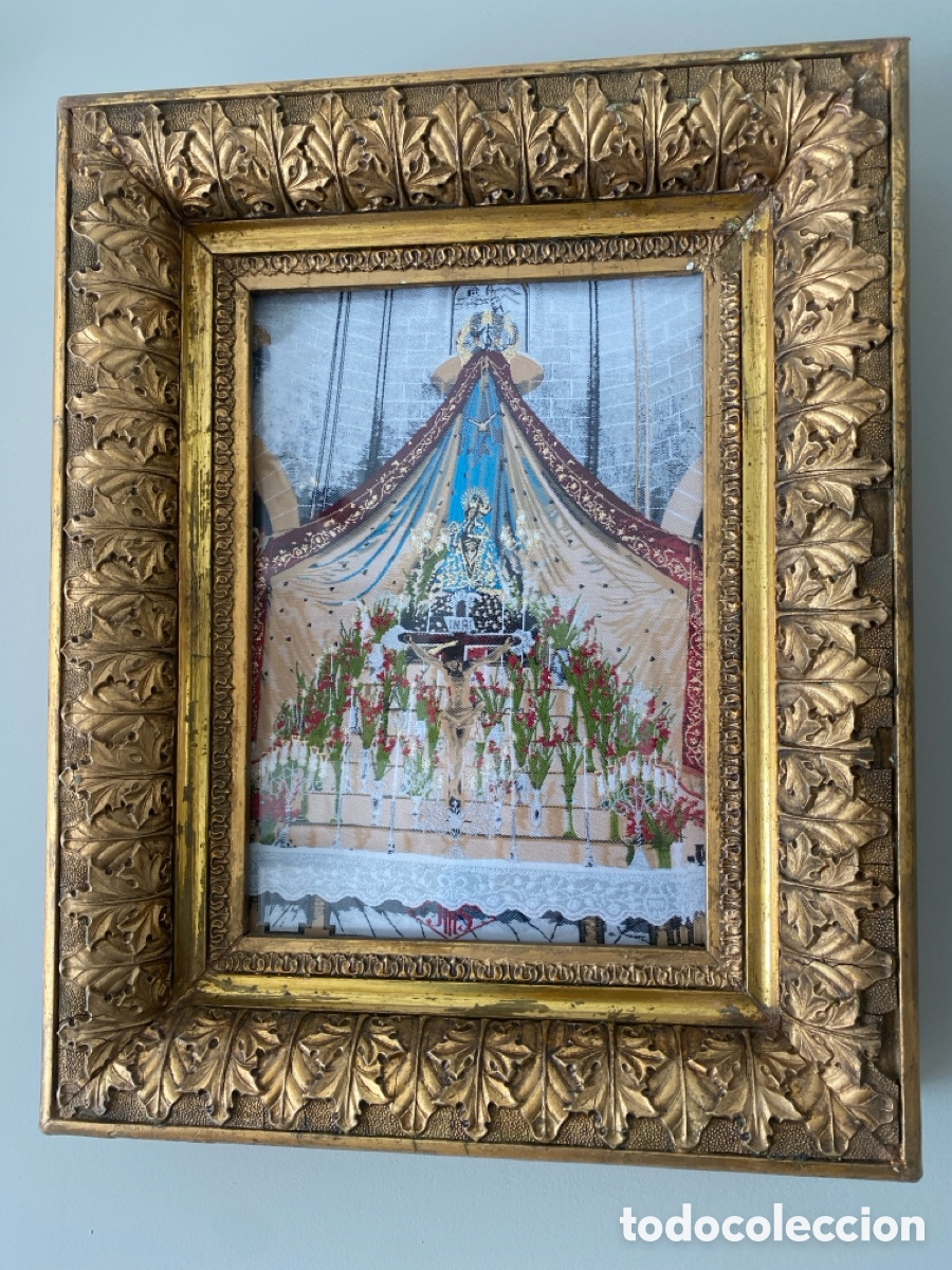 Antig&uuml;edades: Magnifico marco en pan de oro - Foto 3
