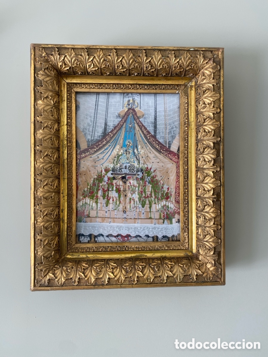 Antig&uuml;edades: Magnifico marco en pan de oro - Foto 1