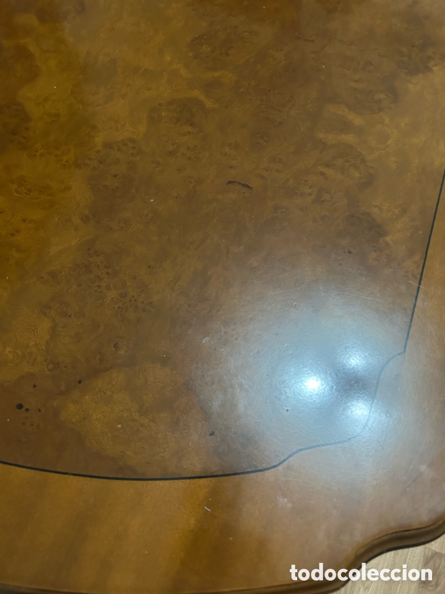 Antig&uuml;edades: Mesa de comedor de madera maciza - Foto 3