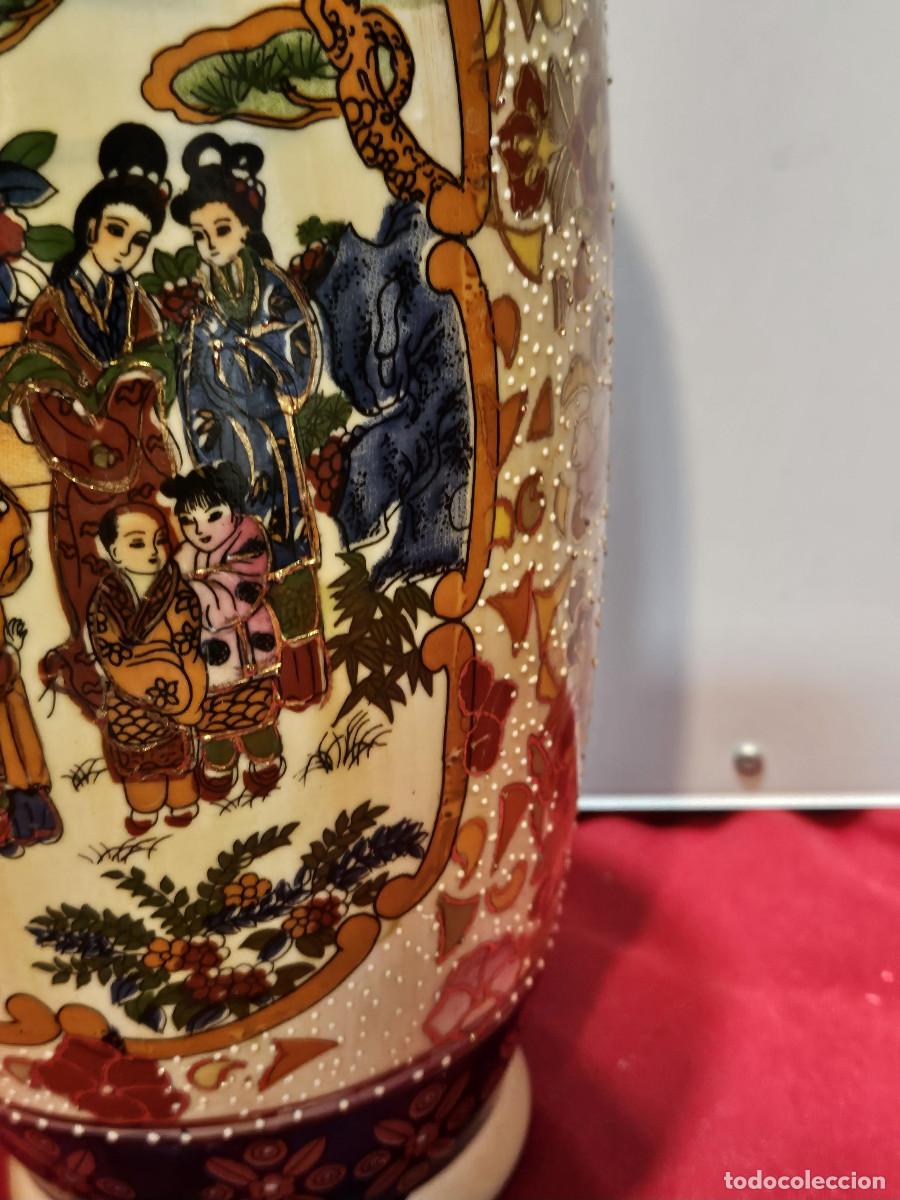 Antig&uuml;edades: jarron de ceramica oriental - Foto 3