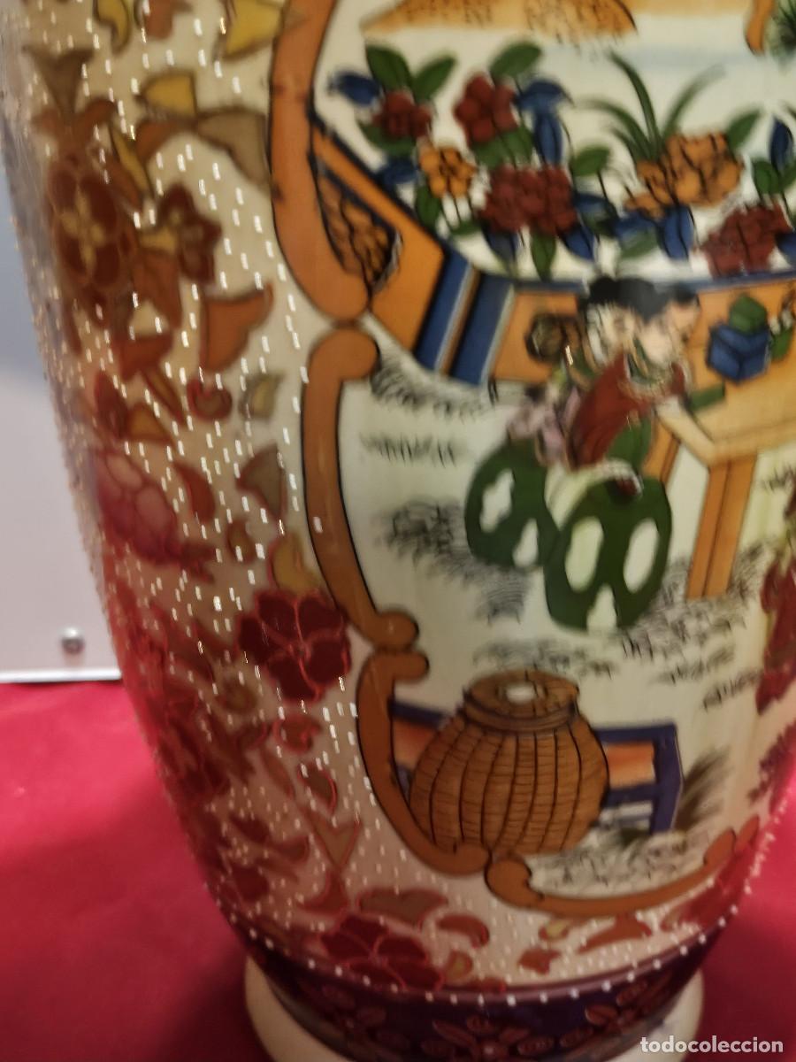 Antig&uuml;edades: jarron de ceramica oriental - Foto 4