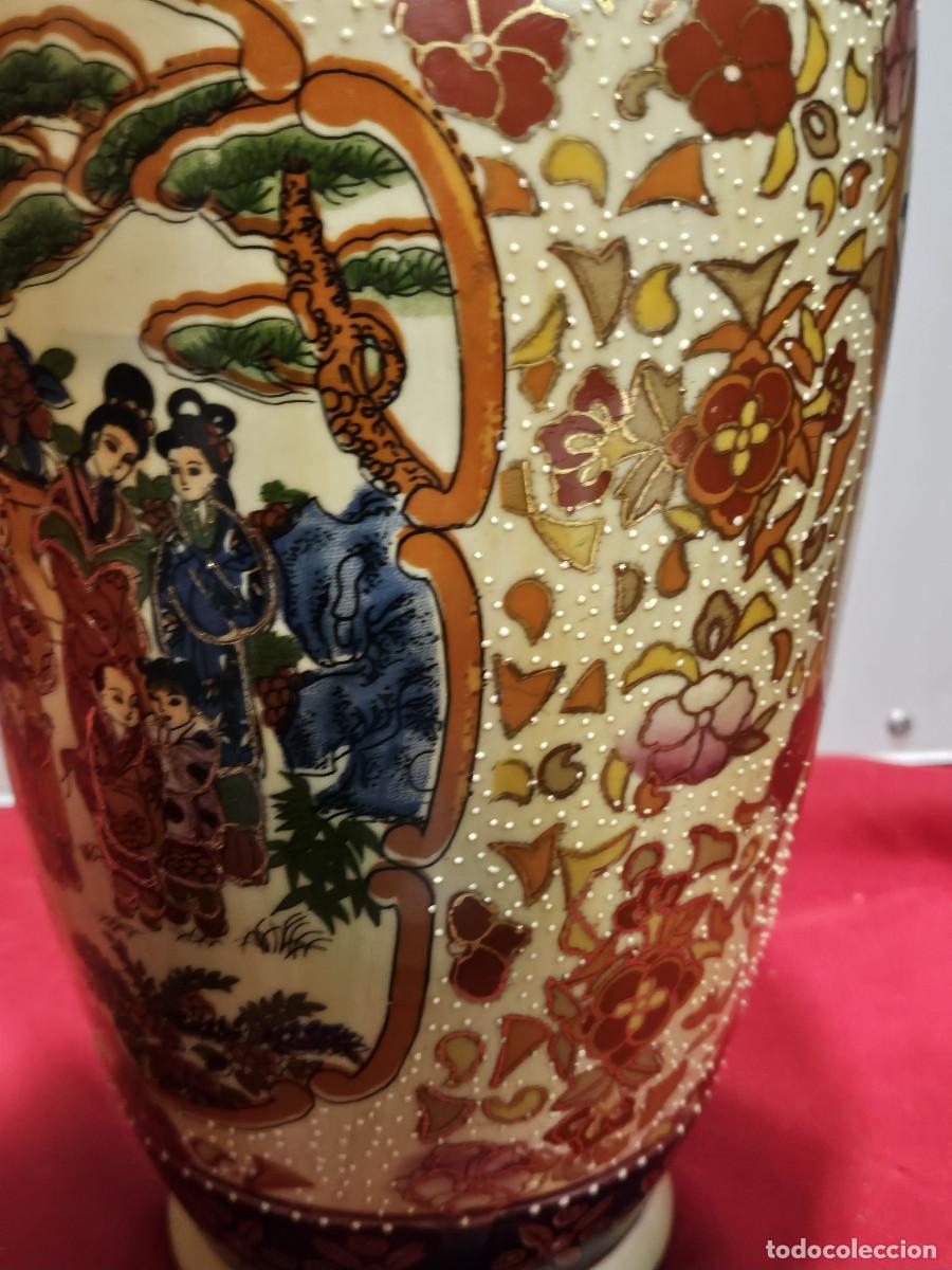 Antig&uuml;edades: jarron de ceramica oriental - Foto 5