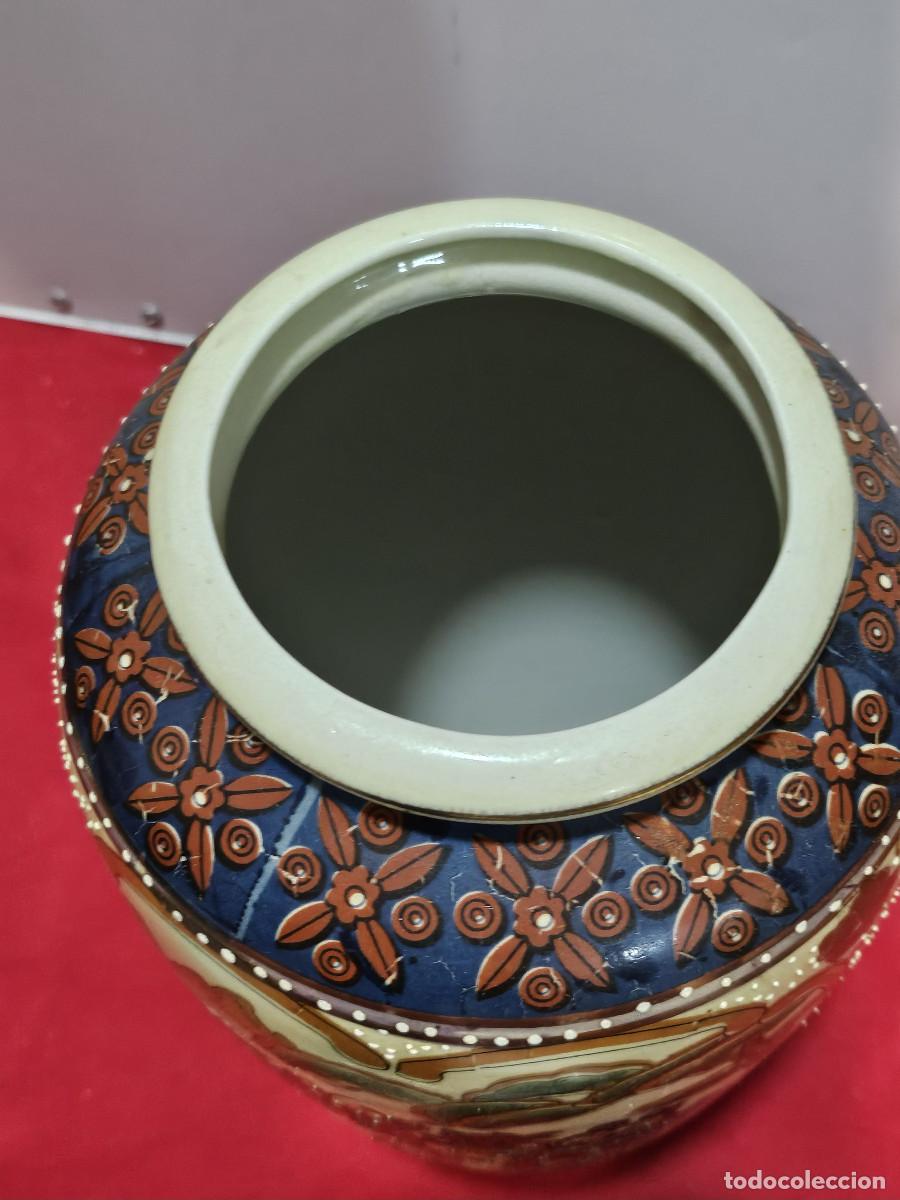 Antig&uuml;edades: jarron de ceramica oriental - Foto 8