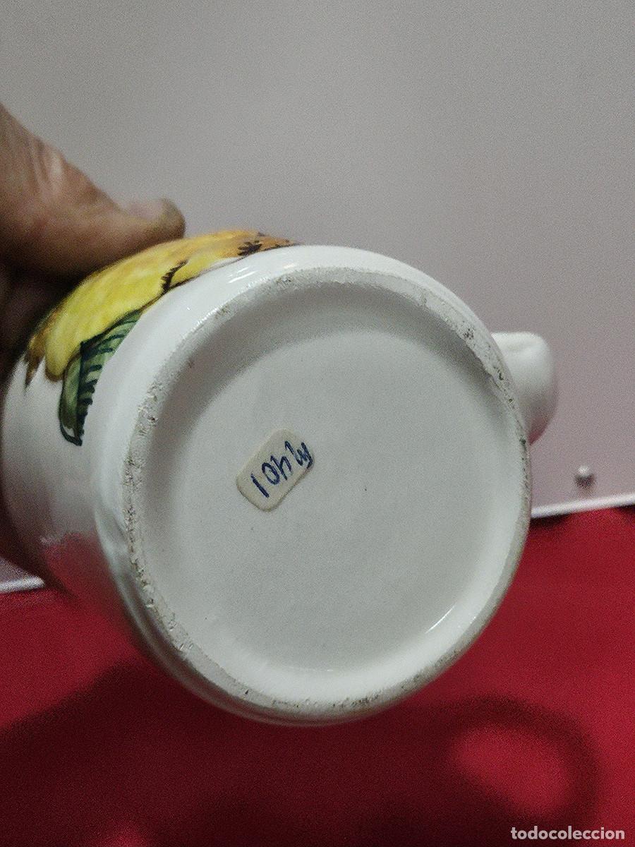 Antig&uuml;edades: jarra de ceramica vintage - Foto 3