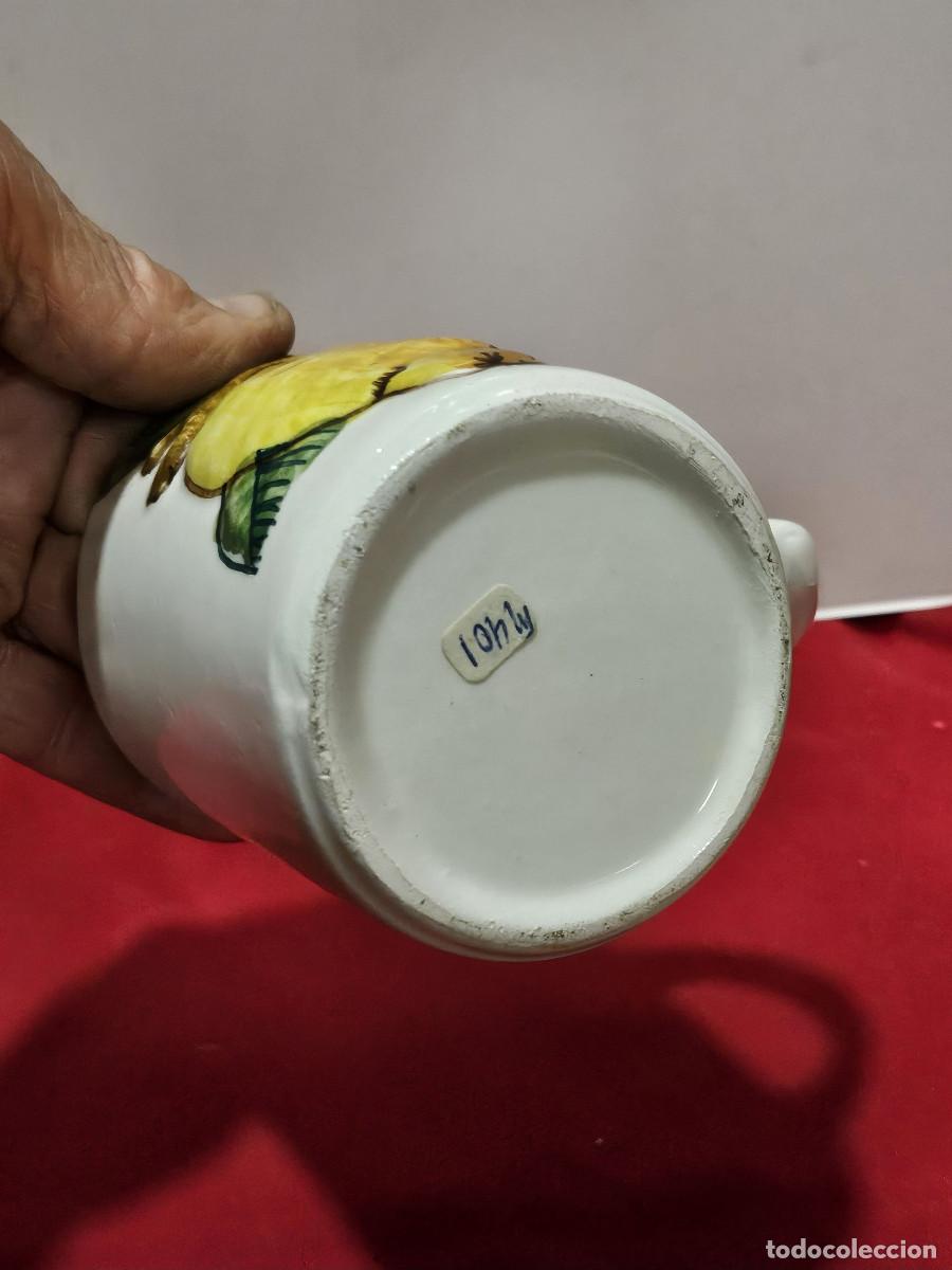 Antig&uuml;edades: jarra de ceramica vintage - Foto 4
