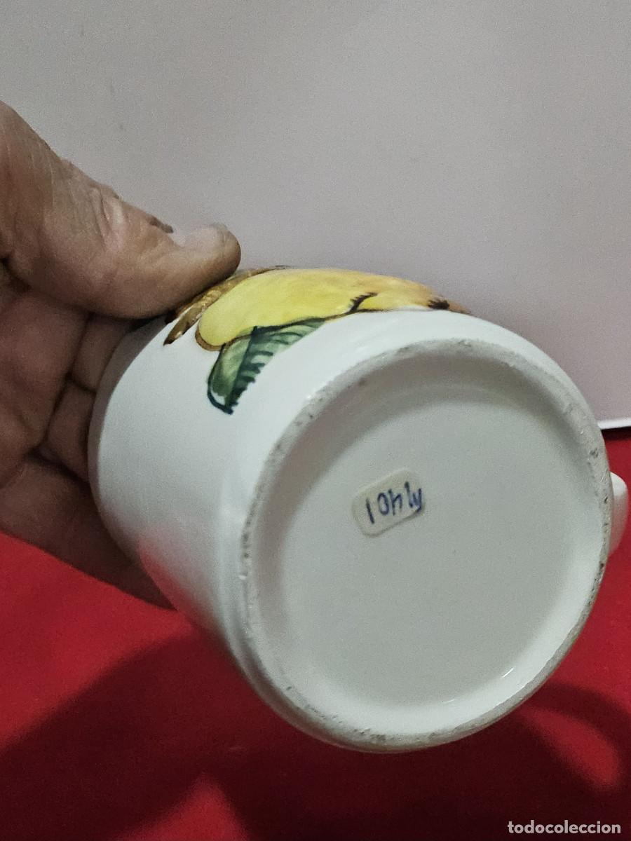 Antig&uuml;edades: jarra de ceramica vintage - Foto 4